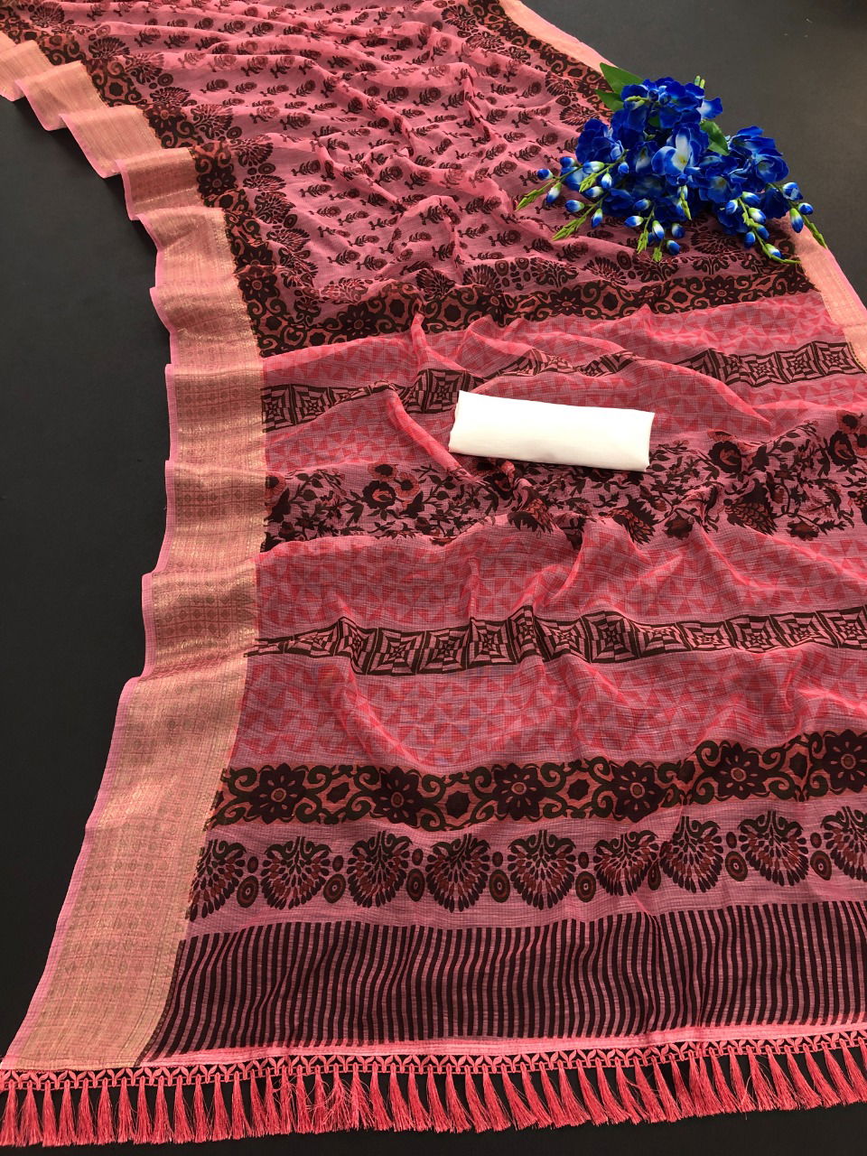 Radhika 270 Digital Printed Cotton Regular Wear Saree Collection